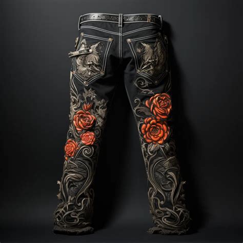 chrome hearts jeans stitching quality